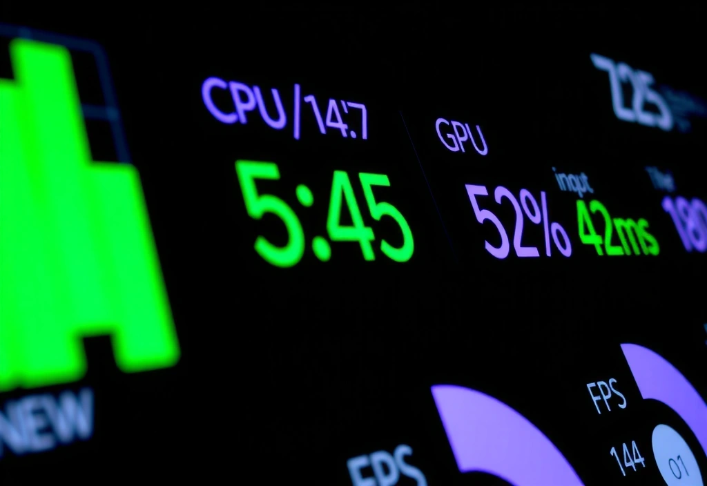 Performance dashboard metrics