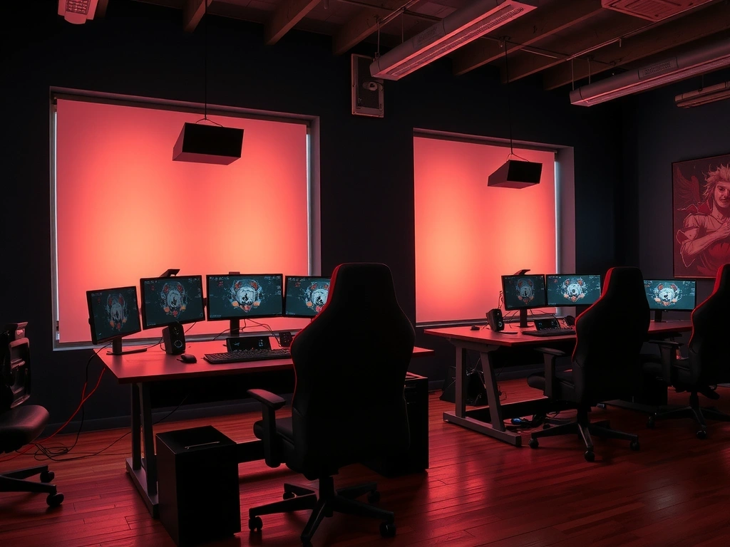 Professional esports setup