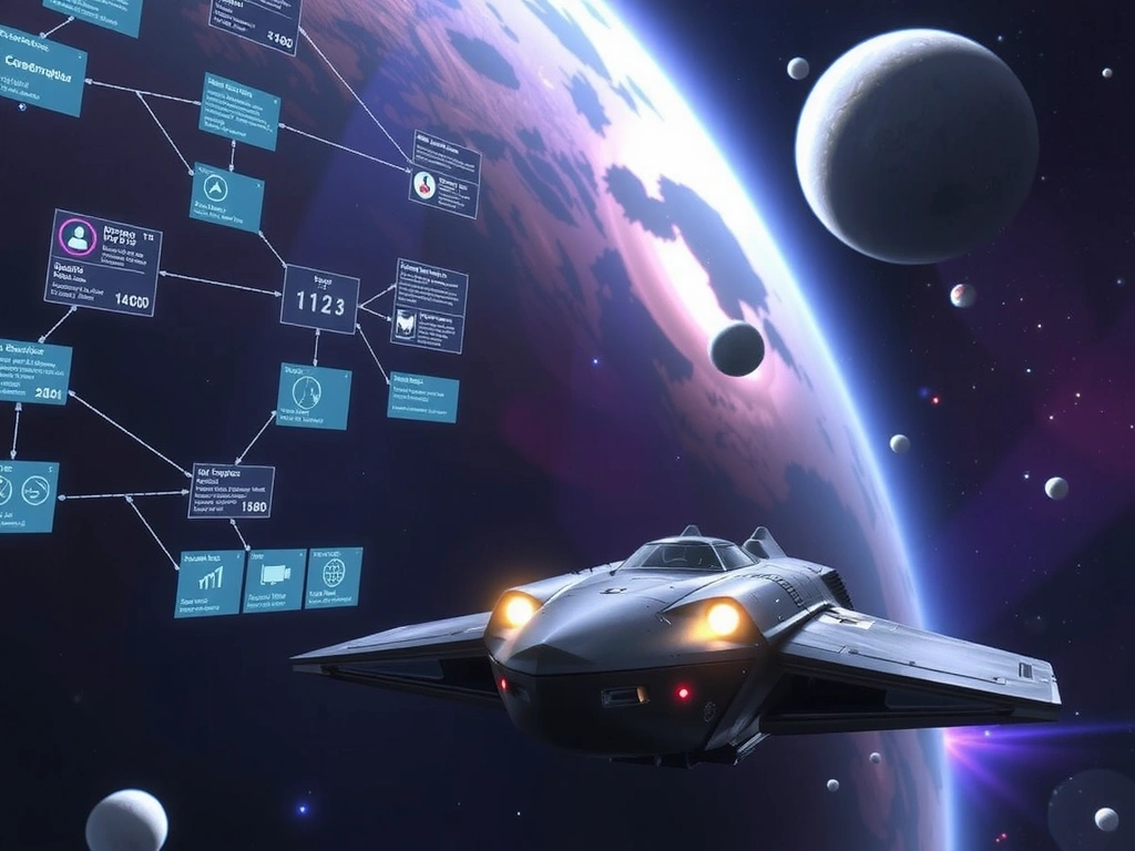 Wireframe to final render comparison